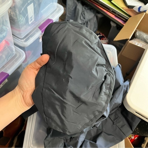 Cole Haan Packable Rain Jacket Navy Women’s Medium K2 - Picture 4 of 8